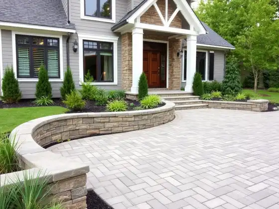 Custom hardscaping and paver installation